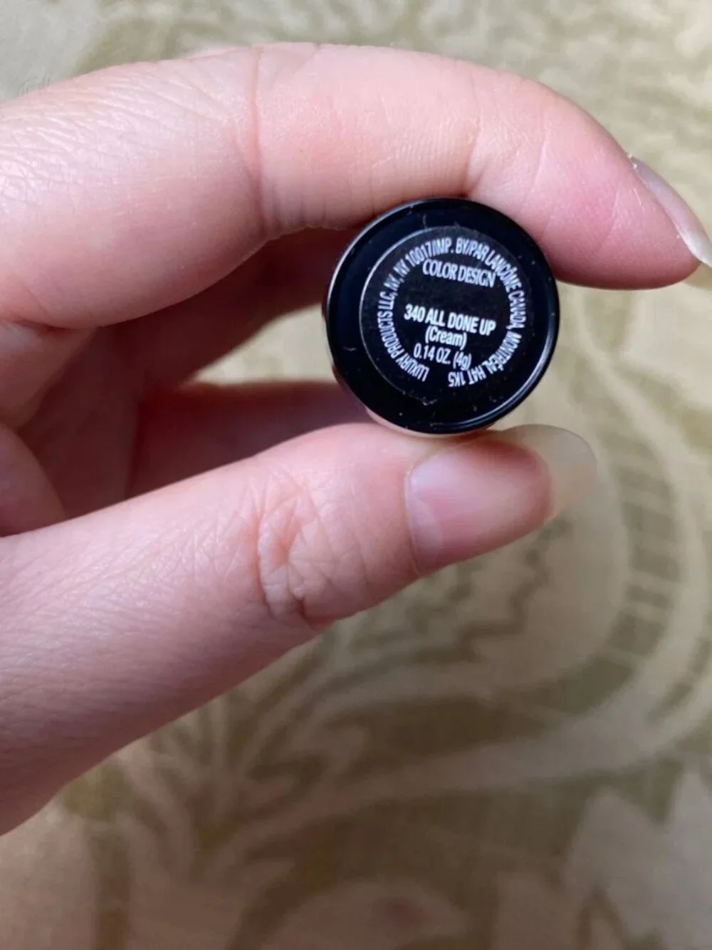 New Lancome Lipstick~340 All Done Up~Full Size 4 g/0.14 oz